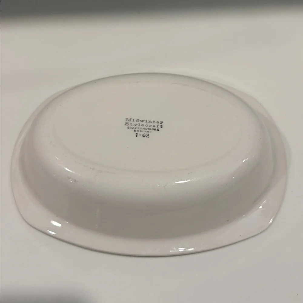 VINTAGE Midwinter Stylecraft Fashion Shape Oval Serving Platter “Cassandra
